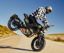 Bluroc Tracker 125cc, euro 5, Gold-Black