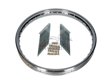 Velg en spaken set, 17" 1.40, C50 NT, SS50, CD50, CB50j, achterwiel, A-kwaliteit