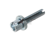 Kabelsteller, m8 draad, met sleuf, 45mm