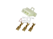 Stekker Japans, blokstekker 3-polig vrouw