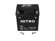 Accu 12 volt 7 ampere AGM, MTX7L-BS, bruikbaar voor Mash Fifty