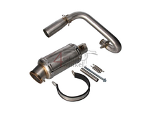 Uitlaat sportief, bovenlangs, korte demper, Past op Monkey, Gorilla