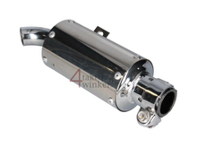 Uitlaat sportief, demper, bovenlangs, past op Z50a Monkey 2e kans product