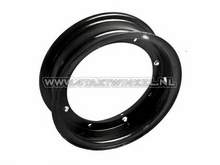 Velg Dax 10" aluminium, standaard look, 3.00, zwart