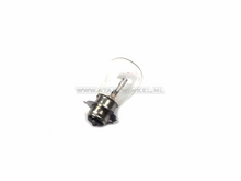 Koplamp P15d-25-3, duplo, 6 volt, 15-15 watt, past op SS50 met imi fitting