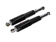 Schokbreker set 330mm bussen: zwart