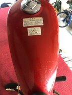 Honda Solo 50, rood, 19211 km