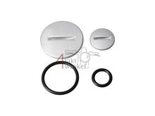 Ontsteking deksel, inspectiedoppen set, zilver