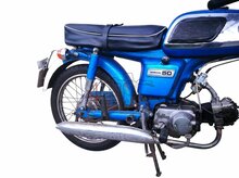 Honda CD50H, Blauw, projectbrommer 
