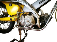Honda CT50, Hunter Cub, geel, 13504km