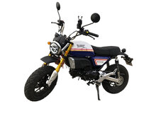 Bluroc  X-Bongo EFI, 50cc, Euro 5, Bleu strike racing, gebruikt