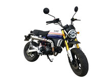 Bluroc  X-Bongo EFI, 50cc, Euro 5, Bleu strike racing, gebruikt