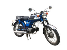 Honda CD50H, Blauw, projectbrommer 