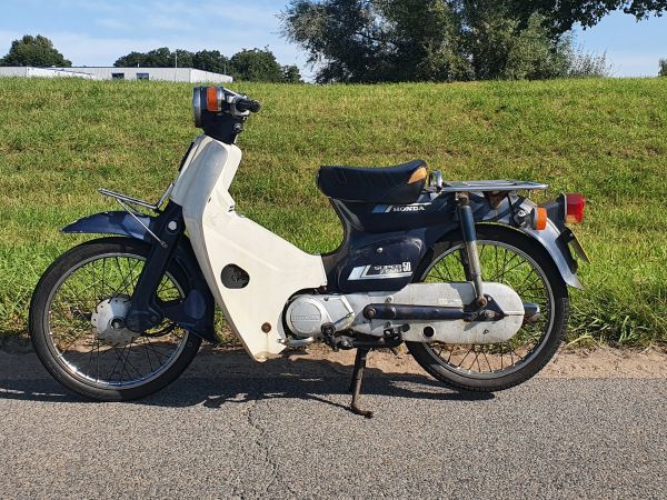 Honda C50 NT Japans, blauw - 4taktwinkel.nl