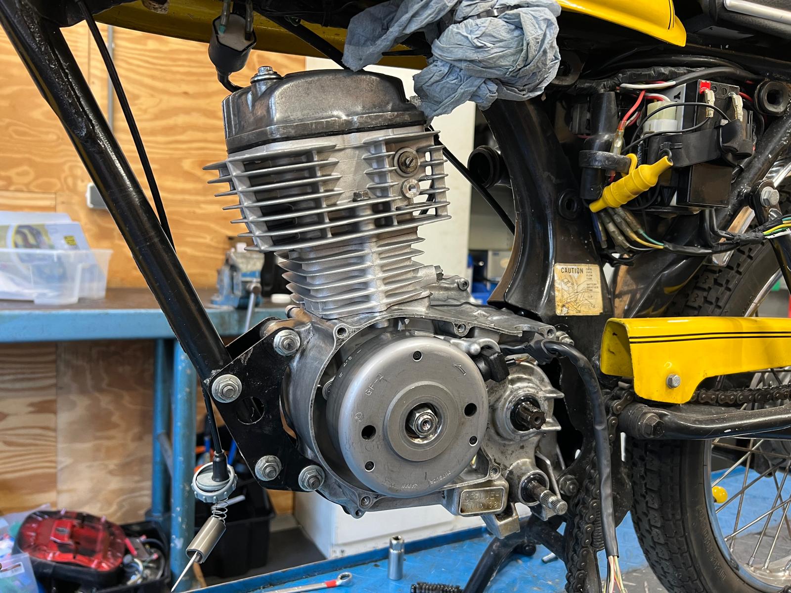 Honda CB50j with cdi ignition