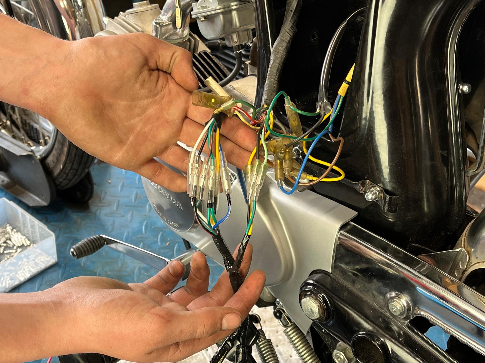 Aansluiten elektra CDI ontsteking