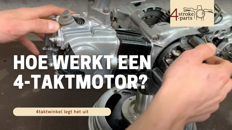 Hoe werkt een 4-taktmotor?