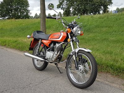 Verkocht! Honda CB50, Oranje, 48293km