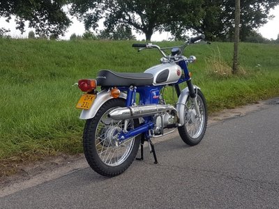 Honda CL50 Japans, volledig gerestaureerd!