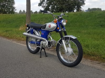 Honda CL50 Japans, volledig gerestaureerd!