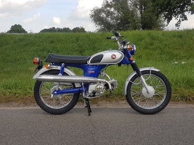 Honda CL50 Japans, volledig gerestaureerd!