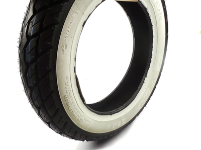 Buitenband 10 inch, Kenda K418, 90/90, whitewall