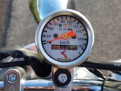 Honda Little cub, custom, 12681km, met Kenteken