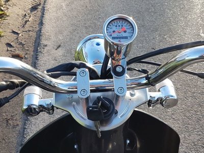 Honda Little cub, custom, 12681km, met Kenteken