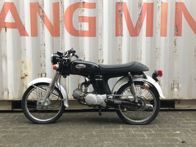 Honda CD50s benly Japans, Zwart, 22487 km