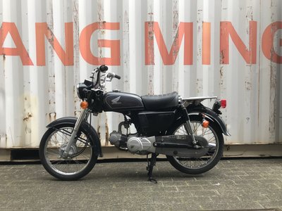Honda CD50 benly Japans, Zwart, 2321 km