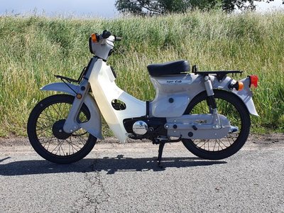 GERESERVEERD! Honda C50 K1 Japans, Nardo gray, 7359km