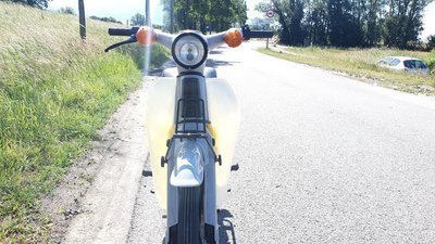 GERESERVEERD! Honda C50 K1 Japans, Nardo gray, 7359km