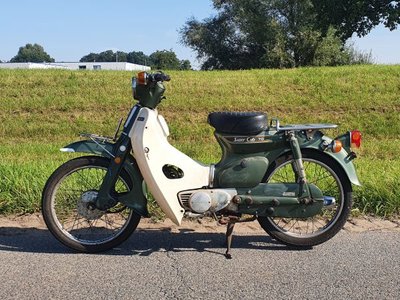 Honda C70 K1 Japans groen, 16999km