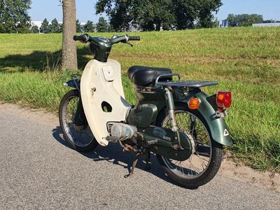 Honda C70 K1 Japans groen, 16999km