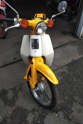 VERWACHT! Honda C50 NT Japans, geel, 10118 km