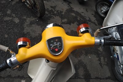 VERWACHT! Honda C50 NT Japans, geel, 10118 km