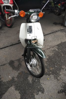 VERWACHT! Honda C50 NT Japans, groen, 4756 km