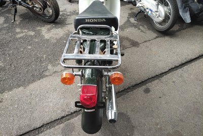VERWACHT! Honda C50 NT Japans, groen, 4756 km