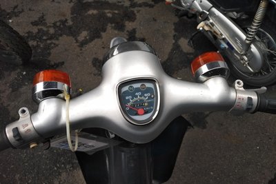 VERWACHT! Honda C50 NT Japans, zilver, 12274 km