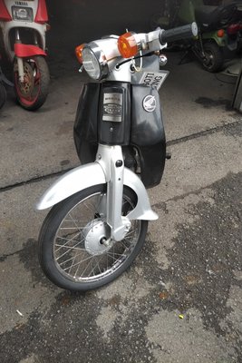 VERWACHT! Honda C50 NT Japans, zilver, 12274 km