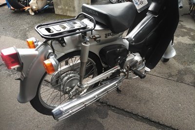 VERWACHT! Honda C50 NT Japans, zilver, 12274 km