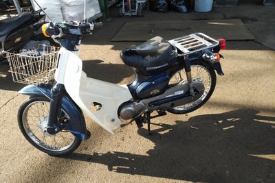 VERWACHT! Honda C50 NT Japans, blauw, 8860 km