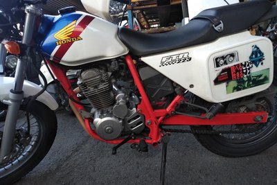 VERWACHT! Honda FTR223, Japans, 4908 km