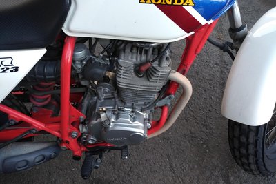VERWACHT! Honda FTR223, Japans, 4908 km
