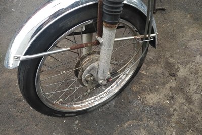VERWACHT! Honda CB50 K1, Japans, 3365 km
