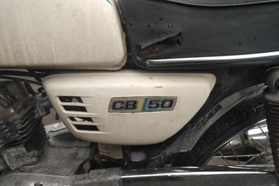 VERWACHT! Honda CB50 K1, Japans, 3365 km