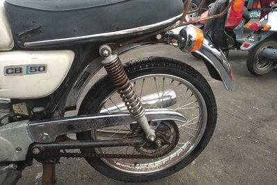 VERWACHT! Honda CB50 K1, Japans, 3365 km