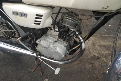 VERWACHT! Honda CB50 K1, Japans, 3365 km