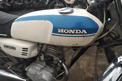 VERWACHT! Honda CB50 K1, Japans, 3365 km