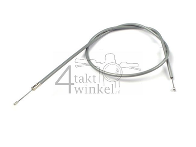 Gaskabel, C50 OT, met valstroom carburateur, imitatie, grijs